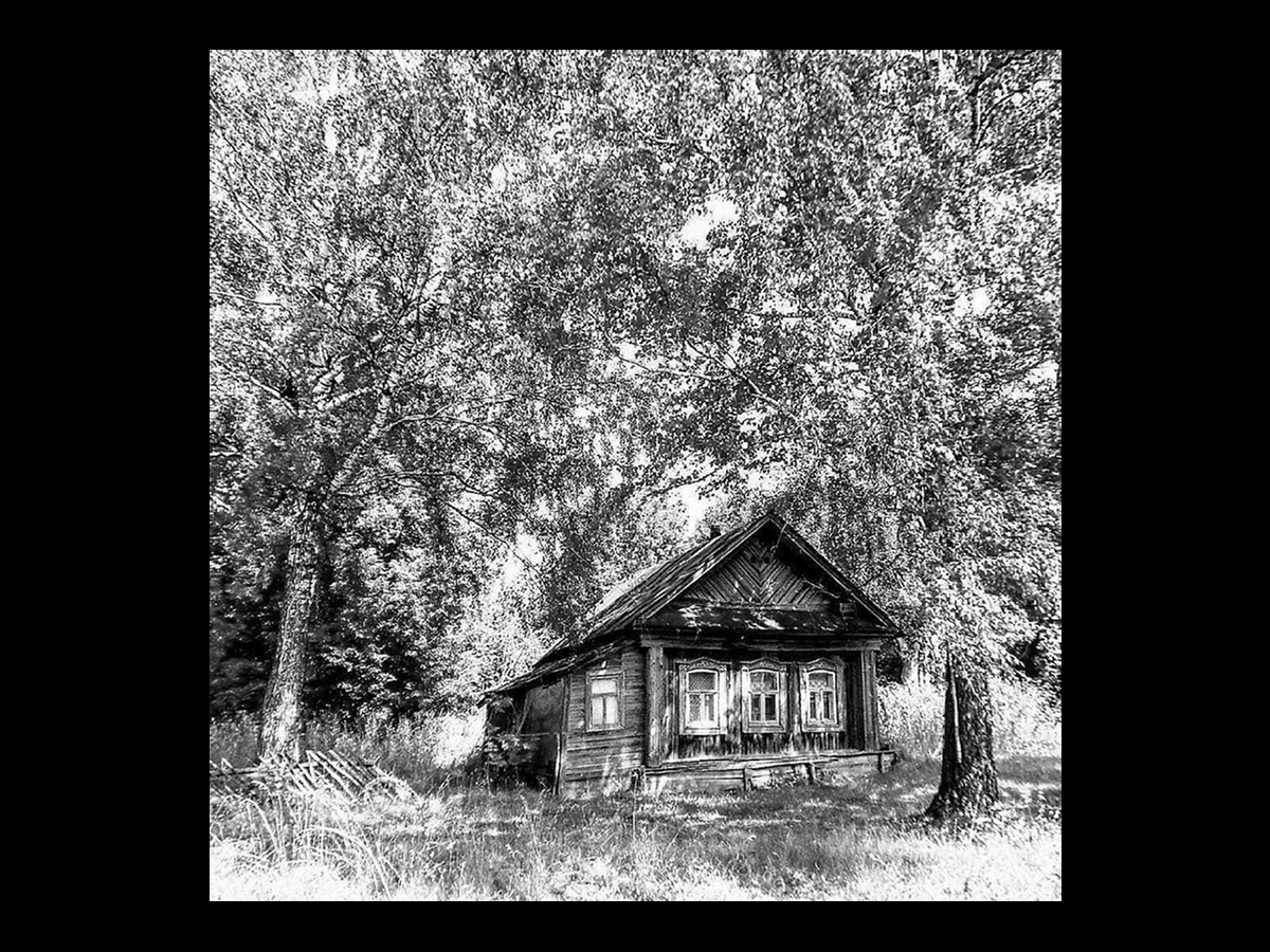 Гравировка Домик в деревне — Гравировка, товар №717